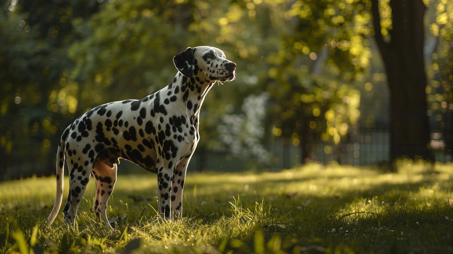 Dalmatian dog breed