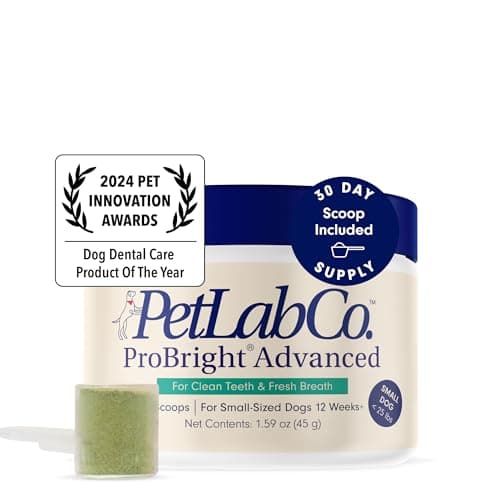 Advanced Oral Care Powder for Small Dogs - Fresh Breath & Tartar Control