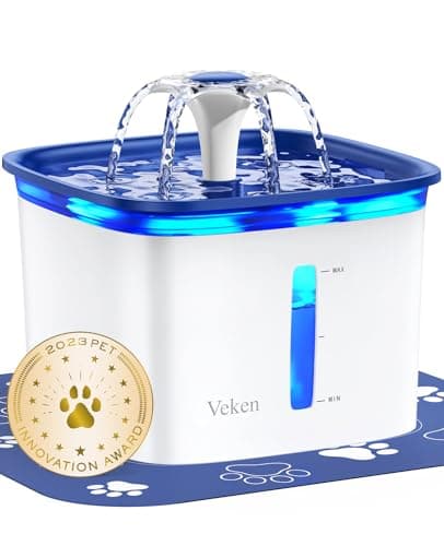 Automatic Pet Water Fountain 2.8L with Filters (Blue)