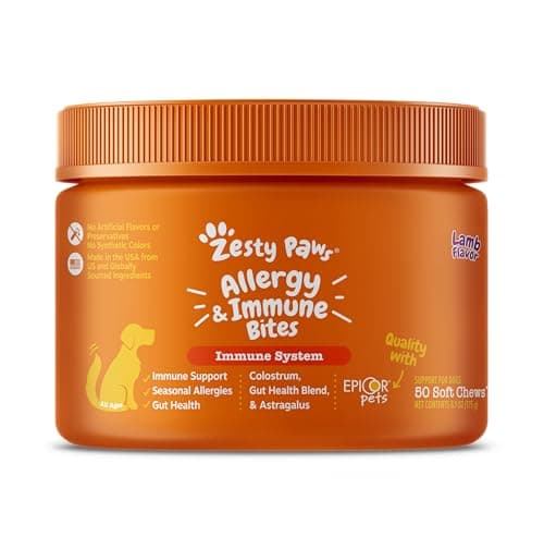 Dog Allergy Relief Chews with Probiotics - 50 Count