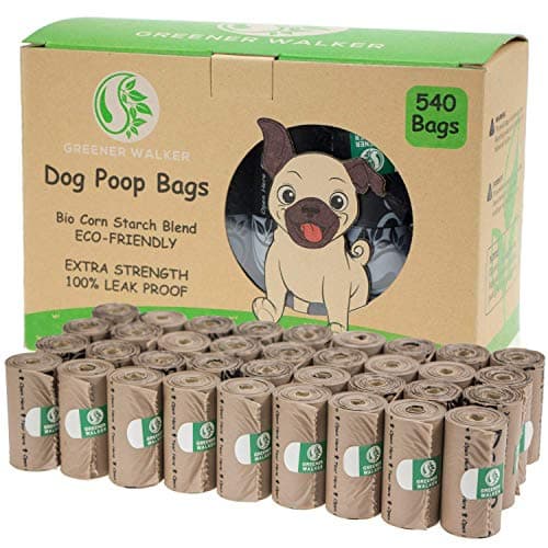 Eco-Friendly, Leakproof Dog Waste Bags (540 Count)