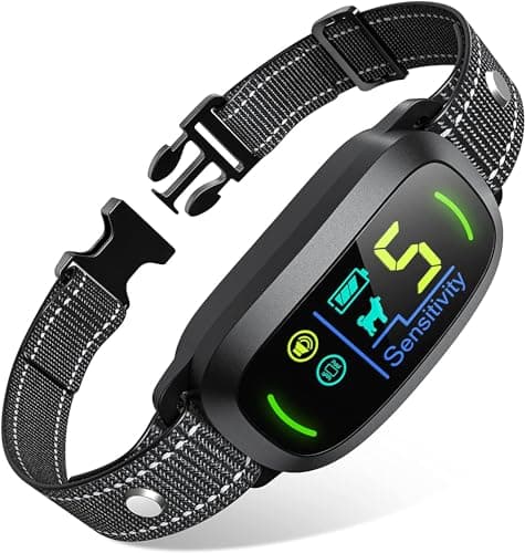 FAFAFROG Anti-Barking Smart Dog Collar, Rechargeable and Waterproof, for Small to Large Dogs