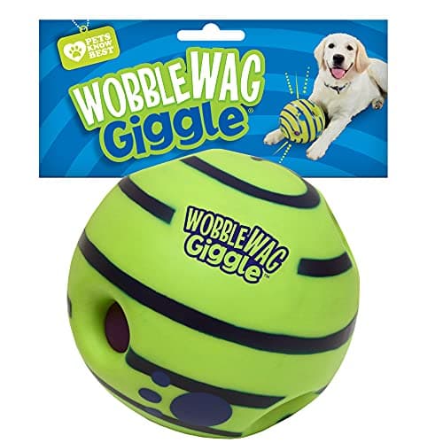 Interactive Wobble Wag Giggle Ball Dog Toy with Fun Sounds
