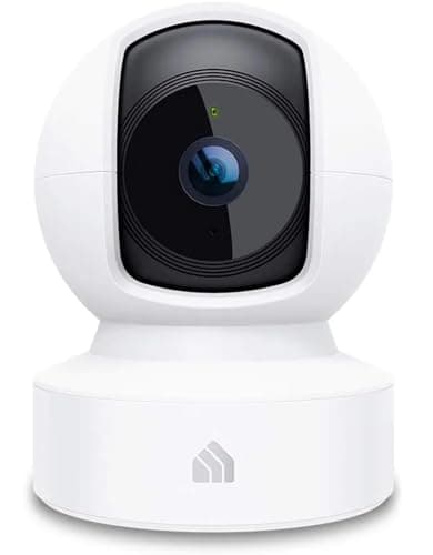 Kasa Indoor Smart Security Camera with Pan/Tilt, 1080p HD, Night Vision, Motion Detection, Works with Alexa & Google Home