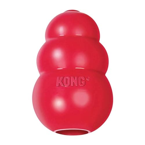 KONG Classic Large Dog Toy for Fetch & Chew with Treat-Filling Capabilities