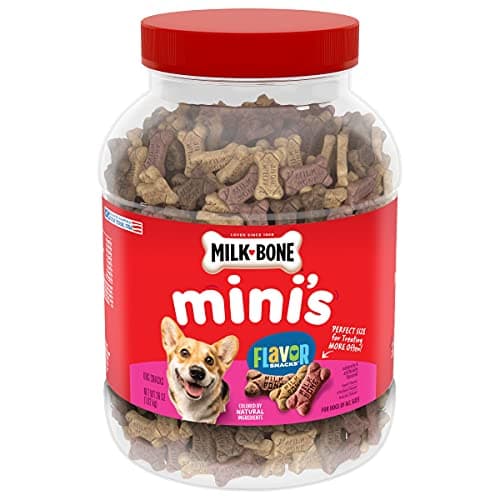 Milk-Bone Flavor Snacks Mini Dog Biscuits, 36 Ounce Container