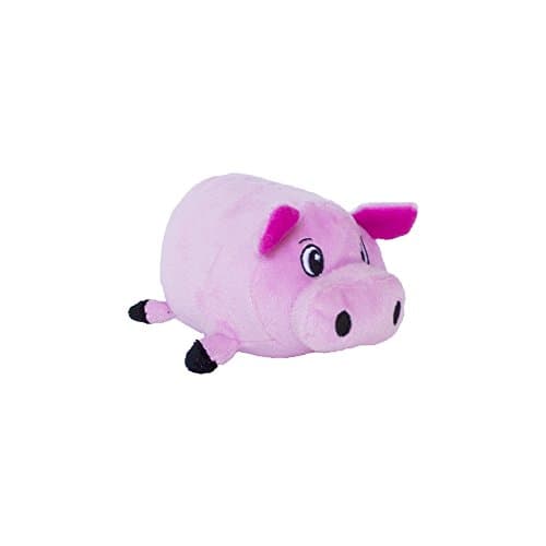 Outward Hound Fattiez Pig Plush Squeaky Dog Toy - Small Size