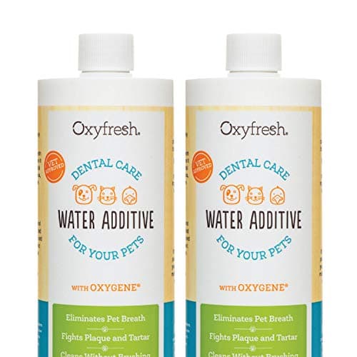 Pet Dental Water Additive for Bad Breath & Tartar Control - 2 Pack