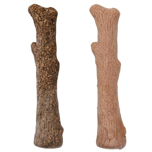 Petstages Dogwood Durable Chew Toys with Calming Hemp - 2-Pack (Medium)