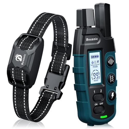 Remote Dog Training Collar with 3 Modes & Extended Range