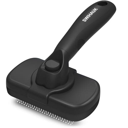 Self-Cleaning Pet Grooming Brush for Dogs & Cats